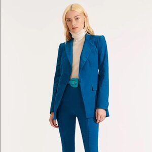 Elegant Blue Women's Blazer